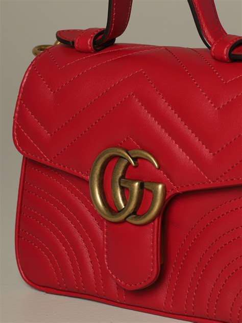 red quilted bag fake gucci|is my gucci bag real.